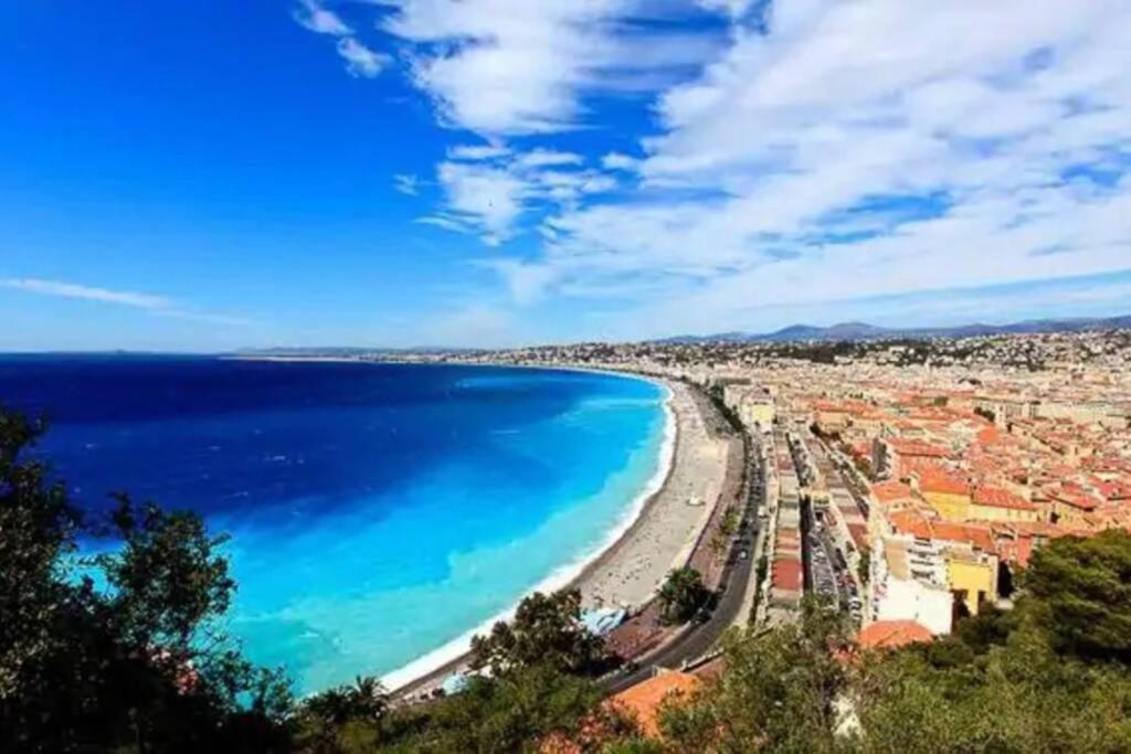 A 50 Metres De La Plage Et De La Promenade Des Anglais Lejlighed